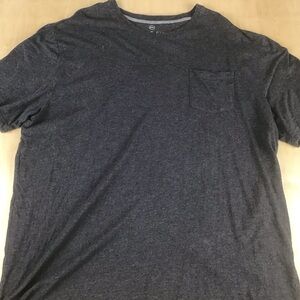 Free Fly Mens XXL Short Sleeve Bamboo T-Shirt Chest Pocket Charcoal Casual Beach